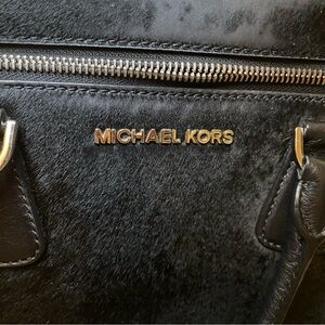 Michael Kors Black Leather Handbag
